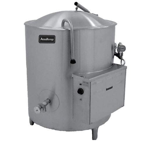 AccuTemp ALLEC-40 40 gal Steam Kettle - Stationary, 2/3 Jacket, 240v/3ph