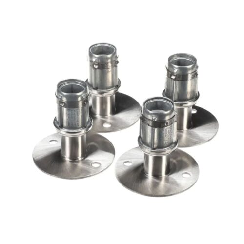 AccuTemp AT1A-3030-6 4" Flanged Feet for Countertop Steamers