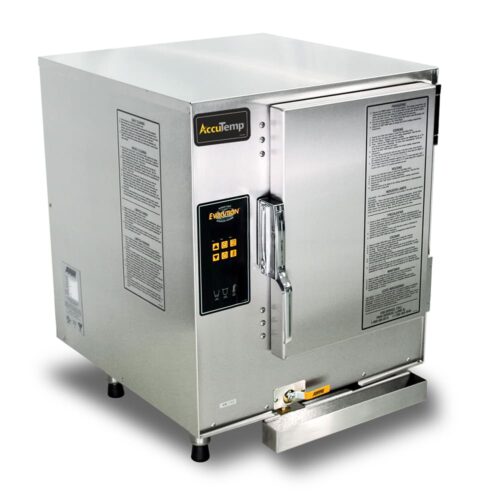 AccuTemp E62081E060 (6) Pan Convection Steamer - Countertop, Holding Capability, 208v/1ph