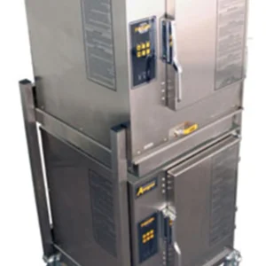 AccuTemp P61201E060DBL (12) Pan Convection Steamer - Holding Capability, Liquid Propane