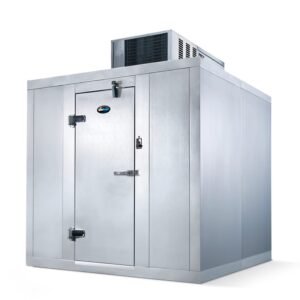 Amerikooler QC061087**FBSC-O 6' x 10' Outdoor Walk-In Cooler w/ Top-Mounted Compressor - Floor