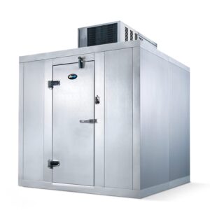 Amerikooler QF061082**FBSM-O 6' x 10' Outdoor Walk-In Freezer w/ Top-Mounted Compressor - Floor
