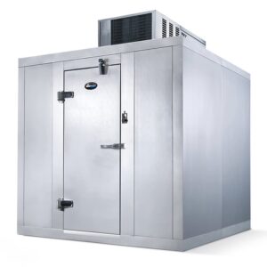 Amerikooler QC080872**NBSC 8' x 8' Indoor Walk-In Cooler w/ Top-Mounted Compressor - No Floor