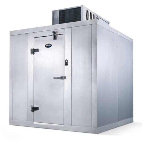 Amerikooler QC080872**NBSC 8' x 8' Indoor Walk-In Cooler w/ Top-Mounted Compressor - No Floor
