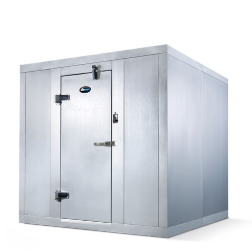 Amerikooler QC081077**FBRC-448A 8' x 10' Indoor Walk-In Cooler w/ Remote Compressor - Floor