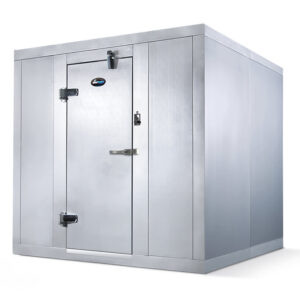 Amerikooler QC101072**NBRC 10' x 10' Indoor Walk-In Cooler w/ Remote Compressor - No Floor