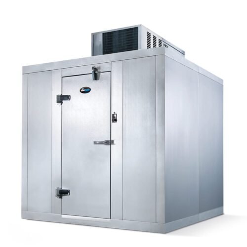 Amerikooler QC101077**NBSC 10' x 10' Indoor Walk-In Cooler w/ Top-Mounted Compressor - No Floor