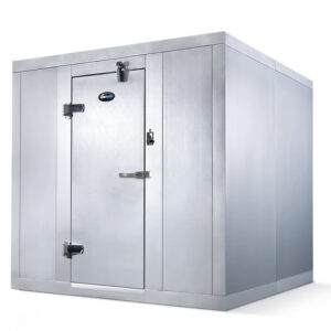 Amerikooler QF101077**FBRF 10' x 10' Indoor Walk-in Freezer w/ Remote Compressor - Floor