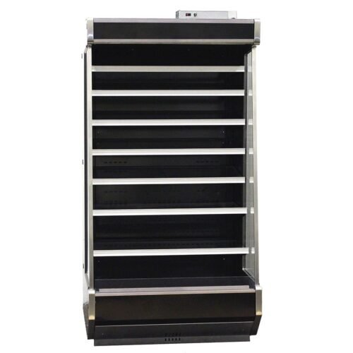 SandenVendo RSC3RA010 38" Vertical Open Air Cooler w/ (8) Levels - For Remote Refrigeration, 115v