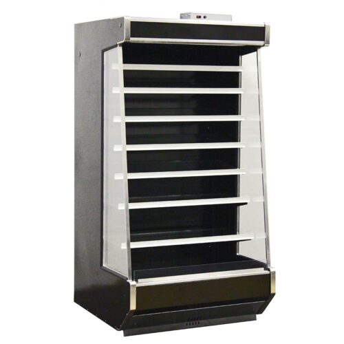SandenVendo RSC3RA011 38" Vertical Open Air Cooler w/ (8) Levels - For Remote Refrigeration, 115v