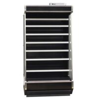 SandenVendo RSC3RA012 38" Vertical Open Air Cooler w/ (8) Levels - For Remote Refrigeration, 115v