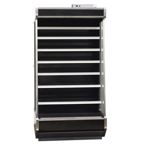 SandenVendo RSC3RA012 38" Vertical Open Air Cooler w/ (8) Levels - For Remote Refrigeration, 115v