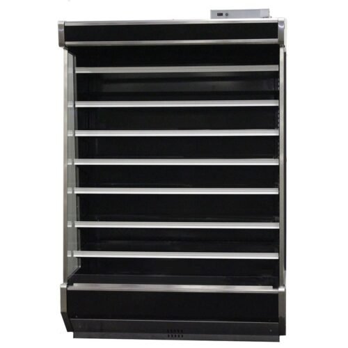SandenVendo RSC4RA010 50" Vertical Open Air Cooler w/ (8) Levels - For Remote Refrigeration, 115v