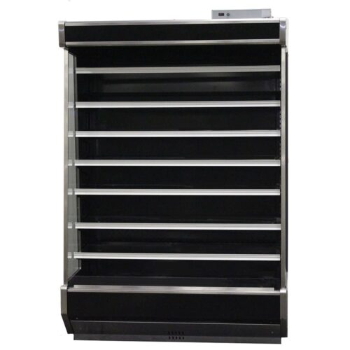 SandenVendo RSC4RA011 50" Vertical Open Air Cooler w/ (8) Levels - For Remote Refrigeration, 115v