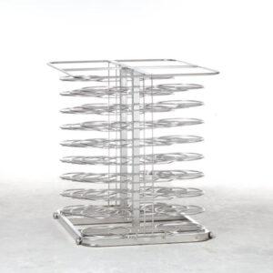 Rational 60.12.022 Mobile Plate Rack for 10-Half Size Pro/Classic w/ (52) Plate Capacity