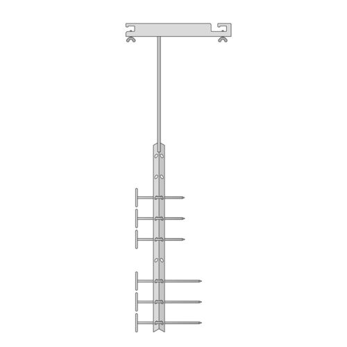 Rational 6035.1002 Lamb & Suckling Pig Spit for 20-Full Size