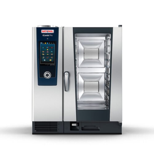 Rational CD1GRRA.0000234 Half Size Combi Oven - Boiler Based, Natural Gas