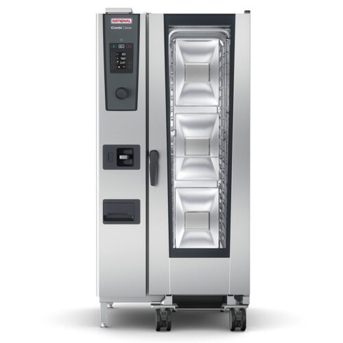 Rational ICC 20-HALF LP 120V 1 PH Half Size Combi Oven - Boiler Based, Liquid Propane