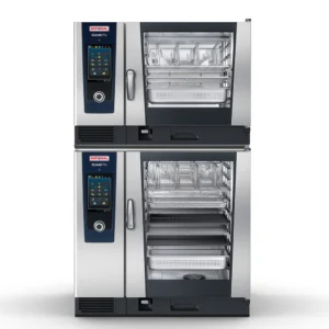 Rational ICP 6-FULL/10-FULL E 480V 3 PH Double Full Size Combi Oven - Boiler Based, 480v/3ph