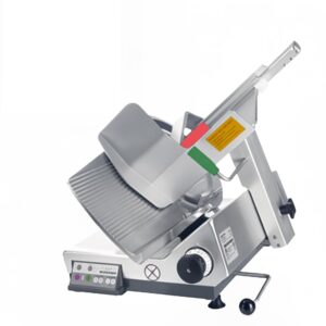 Bizerba GSPHDI150-GCB Automatic Gravity Feed Meat & Cheese Slicer w/ 13" Blade, Safety Illuminated Dial, Aluminum, 1/2 hp