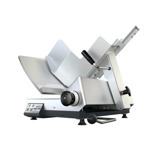 Bizerba GSPSBRHDI150 Semi-Automatic Meat Slicer w/ 13" Blade -Belt Driven, 1/2hp