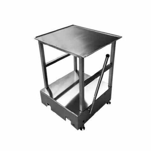 Bizerba SLICER-TABLE-1 31 1/2" Equipment Stand w/ Retractable Casters, Undershelf