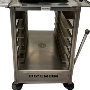 Bizerba SLICER-TABLE-275 27 3/4" Equipment Stand w/ Retractable Casters